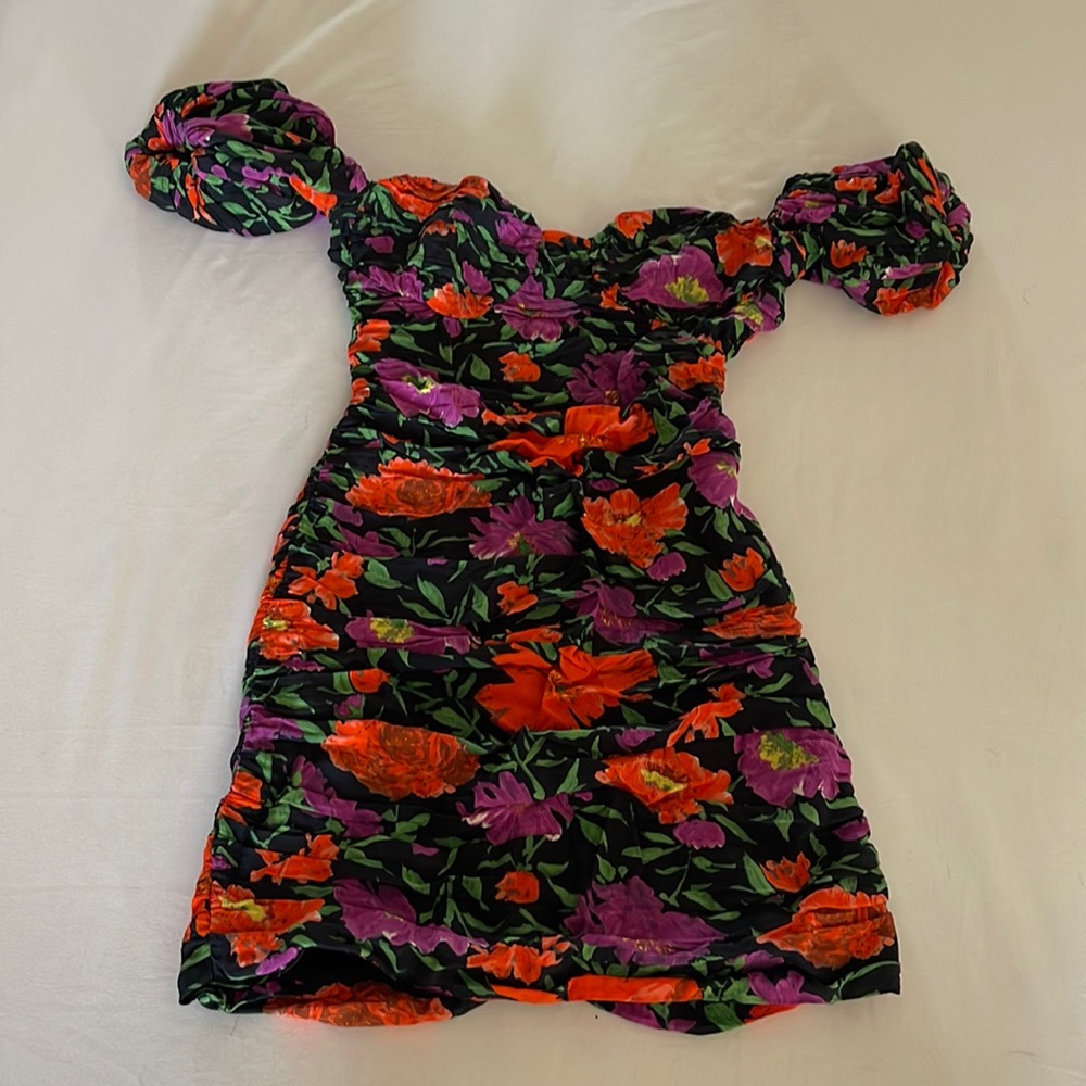 Zara floral dress